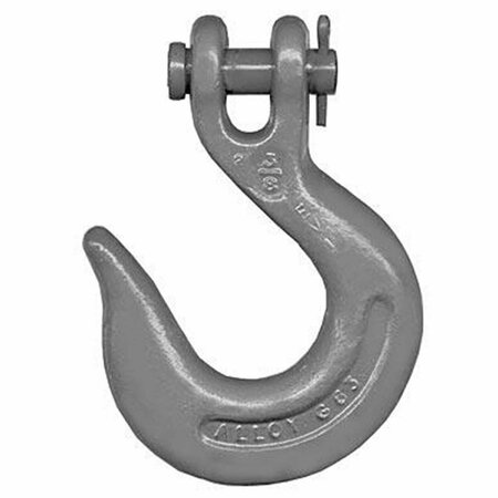 VORTEX Grade 63 Alloy Steel Clevis Slip Hook - Painted Orange - 0.31 in. Trade VO3693532